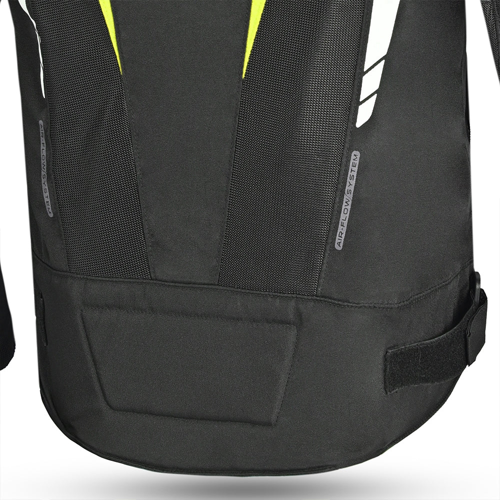 BELA - CHAQUETA TEXTIL SPRINTER NEGRO/AMARILLO FLUOR