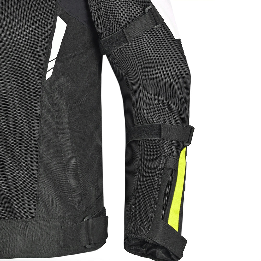 BELA - CHAQUETA TEXTIL SPRINTER NEGRO/AMARILLO FLUOR