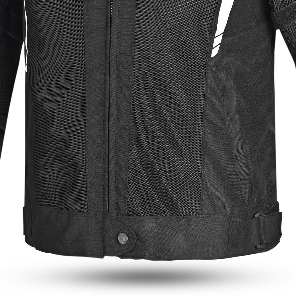 BELA - CHAQUETA TEXTIL SPRINTER NEGRO/AMARILLO FLUOR