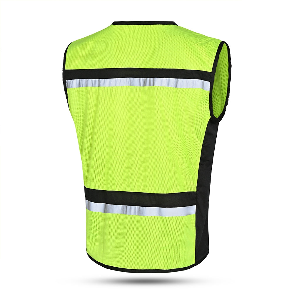 BELA Textile Zoro High Viz Vest Fluorescent yellow - SECURTEX MOTOR SL (t/a MaximoMoto)