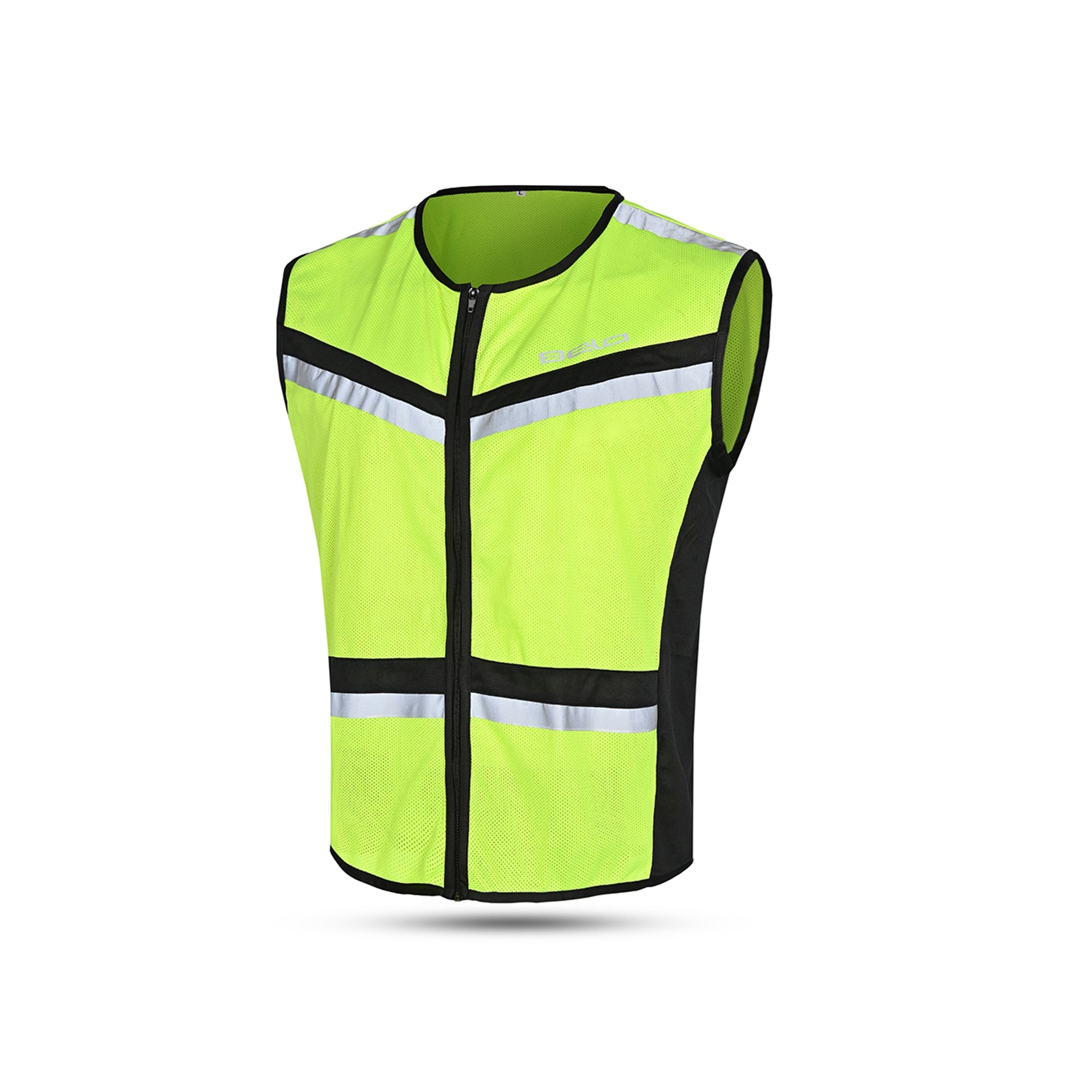 BELA Textile Zoro High Viz Vest Fluorescent yellow SECURTEX MOTOR SL (t/a MaximoMoto)