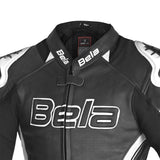  BELA - Rocket lady leather jacket Black/White - SECURTEX MOTOR SL (t/a MaximoMoto)