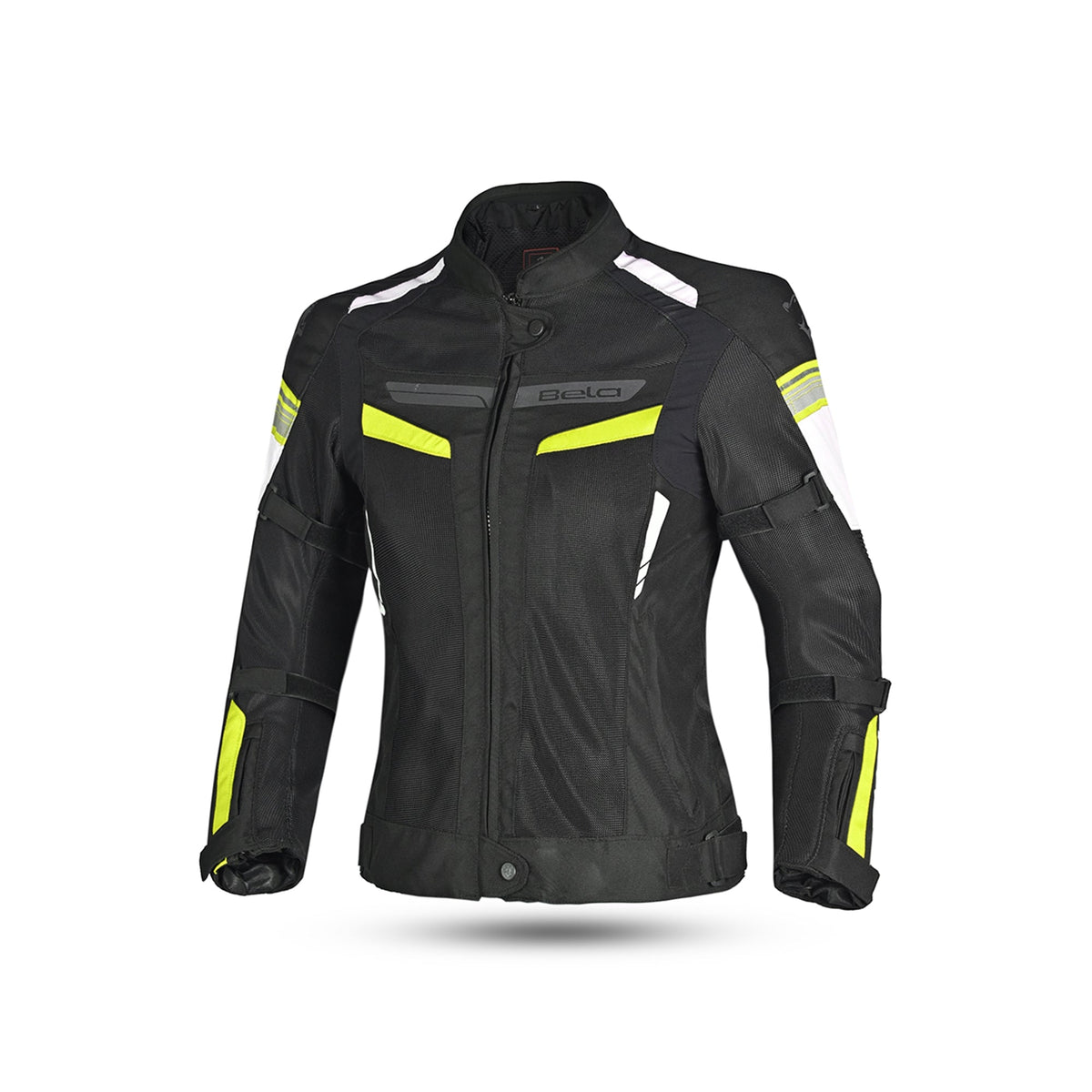 BELA - Sprinter Lady Textile Jacket Black/Fluor Yellow - SECURTEX MOTOR SL (t/a MaximoMoto)