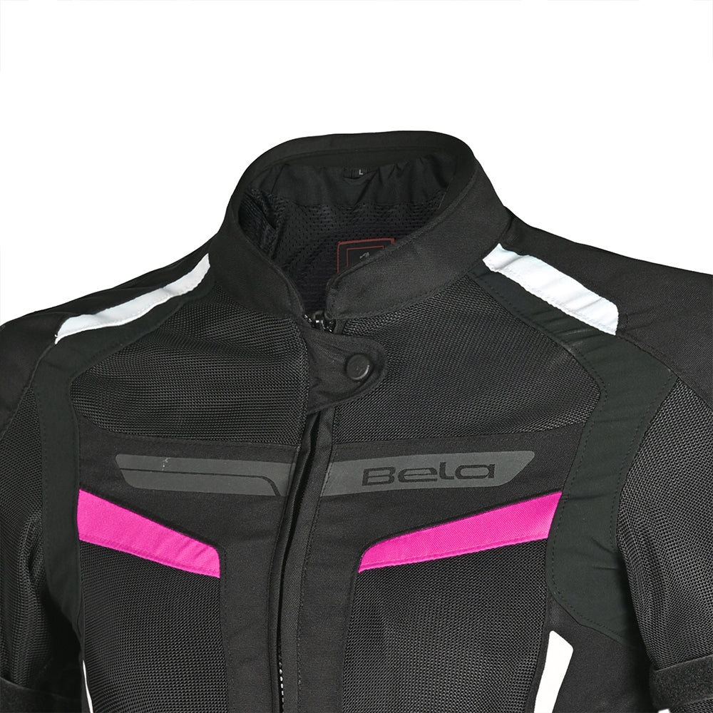 BELA - Sprinter Lady Textile Jacket Black/Pink - SECURTEX MOTOR SL (t/a MaximoMoto)