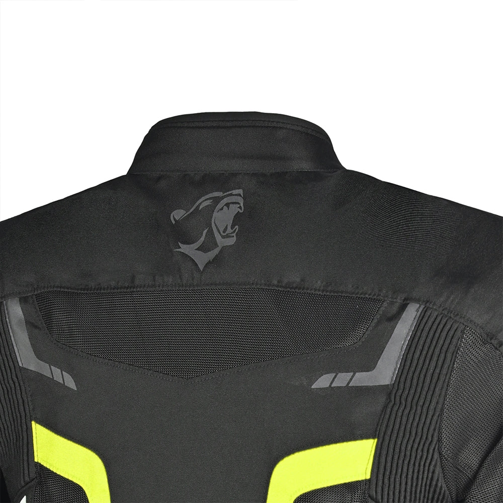  BELA - Sprinter Lady Textile Jacket Black/Fluor Yellow - SECURTEX MOTOR SL (t/a MaximoMoto)