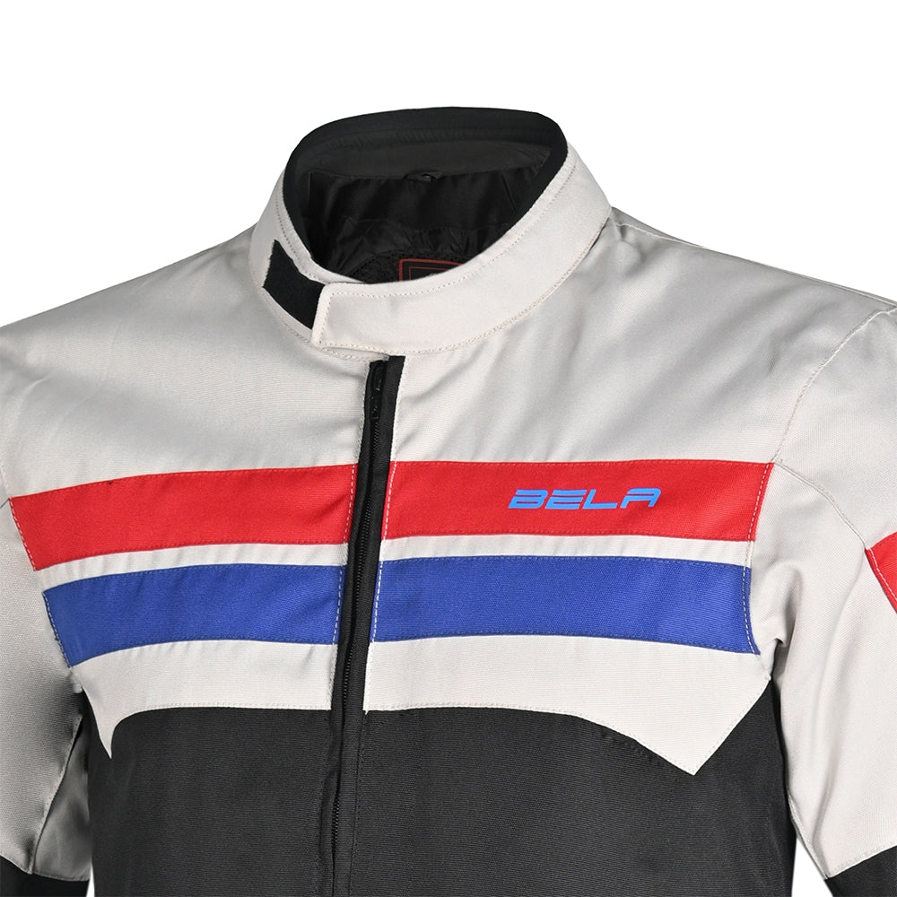  BELA - Tark Textile Jacket Black/Ice/Red/Blue - SECURTEX MOTOR SL (t/a MaximoMoto)