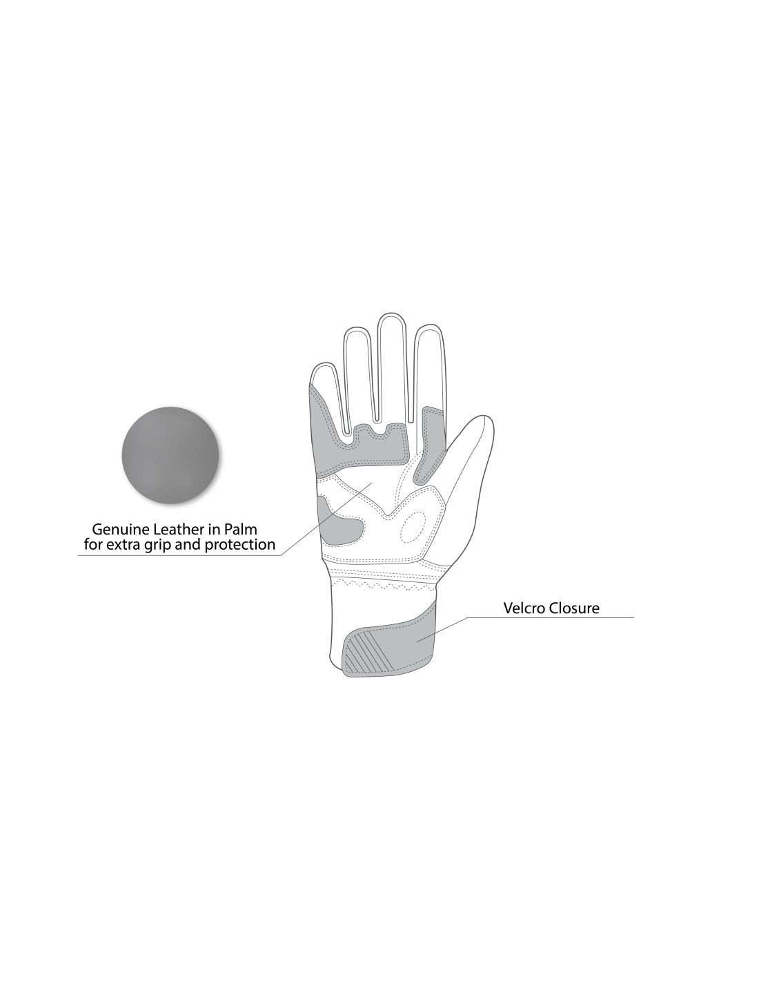  BELA - Highway Winter WP Lady Leather Glove Black/Fluor Yellow - SECURTEX MOTOR SL (t/a MaximoMoto)