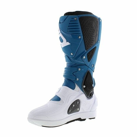  SIDI - CROSSFIRE 3 SRS BOOTS WHITE / PETROL BLUE - SECURTEX MOTOR SL (t/a MaximoMoto)