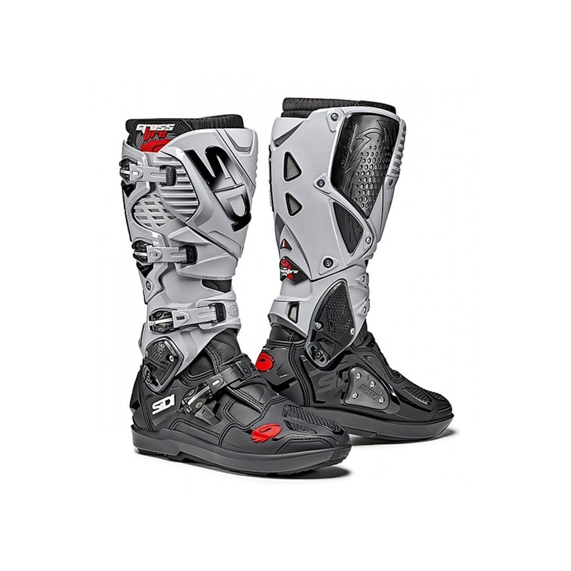 SIDI - BOTAS CROSSFIRE 3 SRS NEGRO / GRIS - SECURTEX MOTOR SL (t/a MaximoMoto)