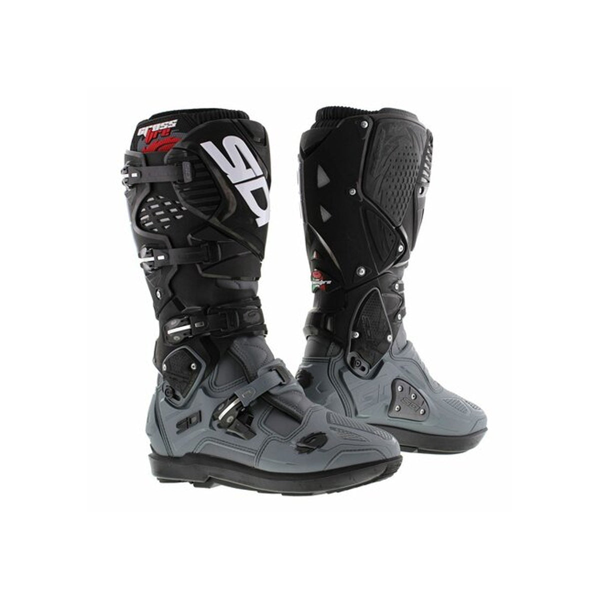  SIDI - CROSSFIRE 3 SRS BOOTS GRAY / BLACK - SECURTEX MOTOR SL (t/a MaximoMoto)