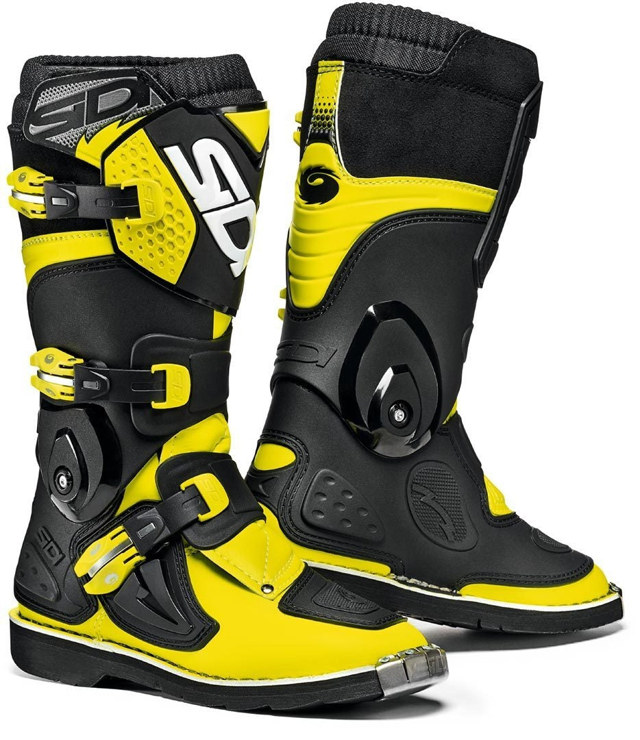 SIDI - BOTAS SIDI FLAME AMARILLO / NEGRO - SECURTEX MOTOR SL (t/a MaximoMoto)