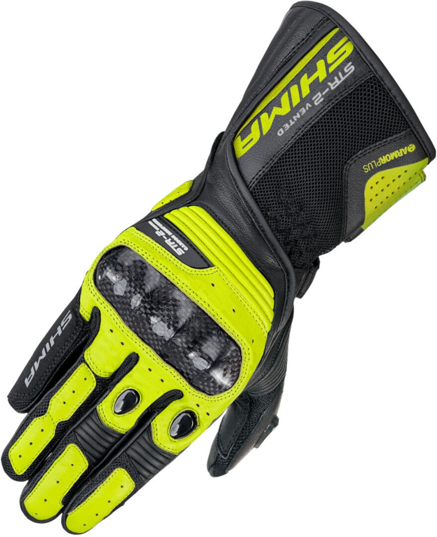  SHIMA - STR-2 VENT GLOVE FLUO - SECURTEX MOTOR SL (t/a MaximoMoto)