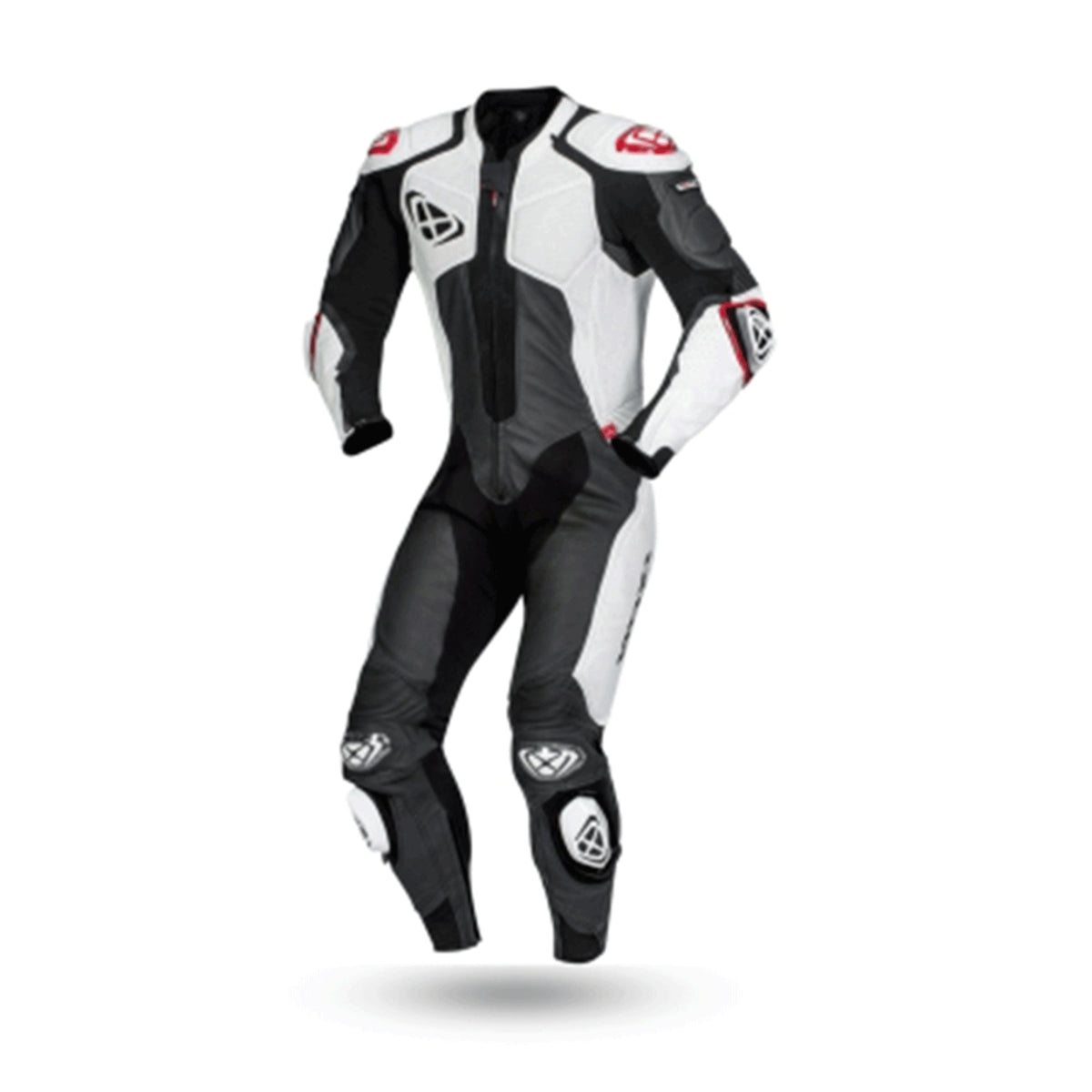 IXON - VENDETTA EVOBLACK/WHITE LEATHER SUITS - SECURTEX MOTOR SL (t/a MaximoMoto)