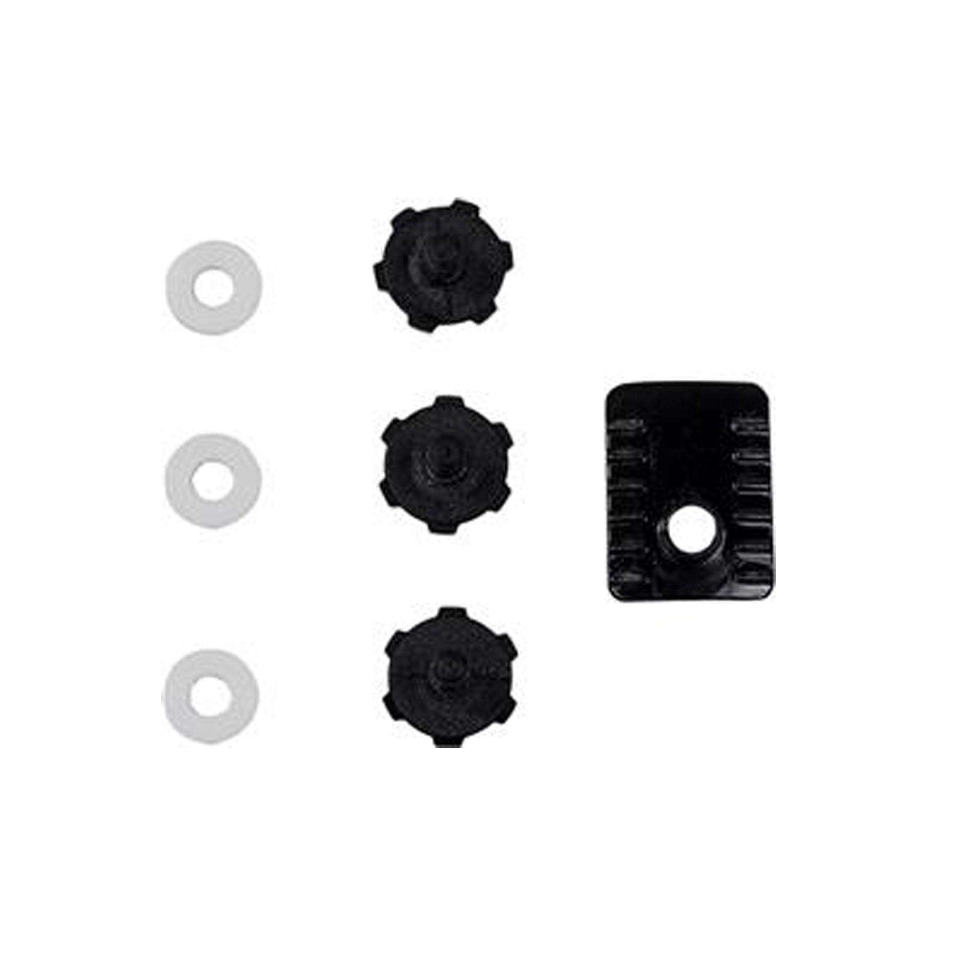 LS2 MX470 PEAK Screws Motorcycle Accesseries Black 