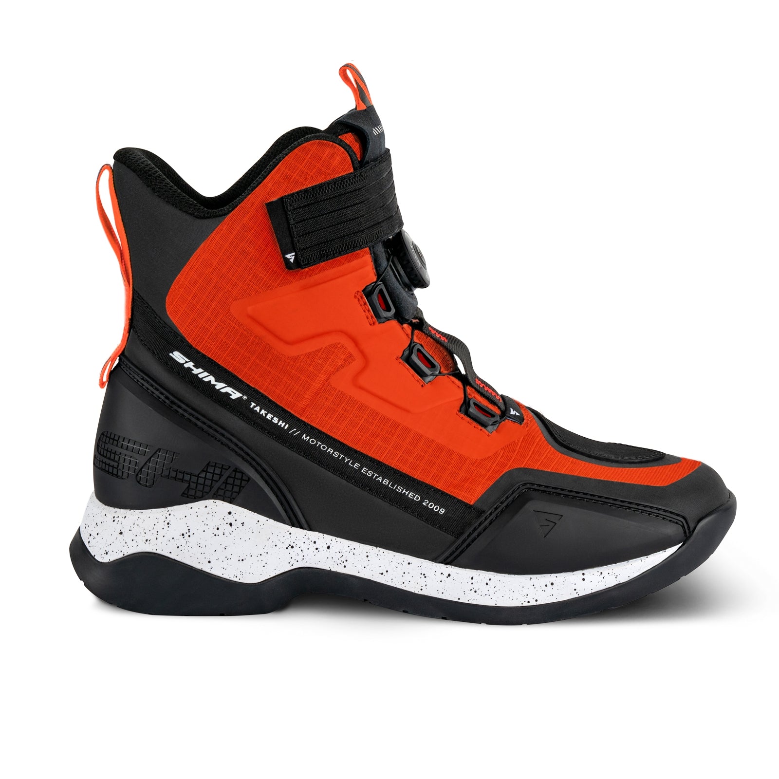  SHIMA TAKESHI MEN BOOT RED - SECURTEX MOTOR SL (t/a MaximoMoto)