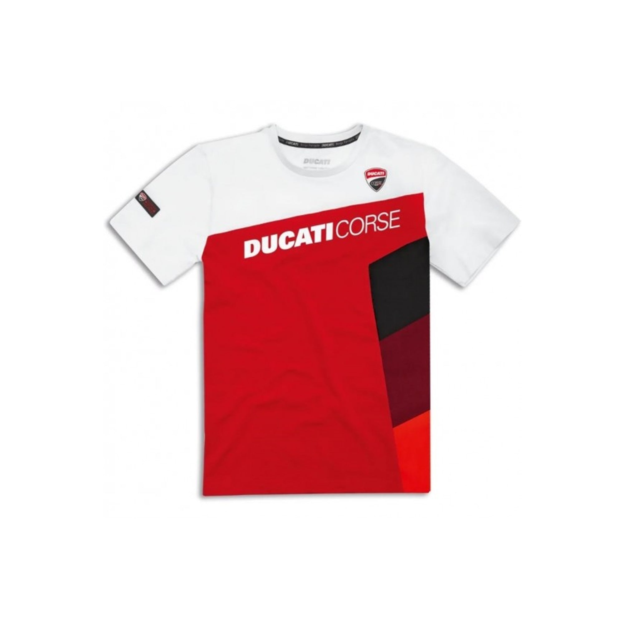  DUCATI CORSE MAN T-SHIRT RED/BLACK/WHITE - SECURTEX MOTOR SL (t/a MaximoMoto)