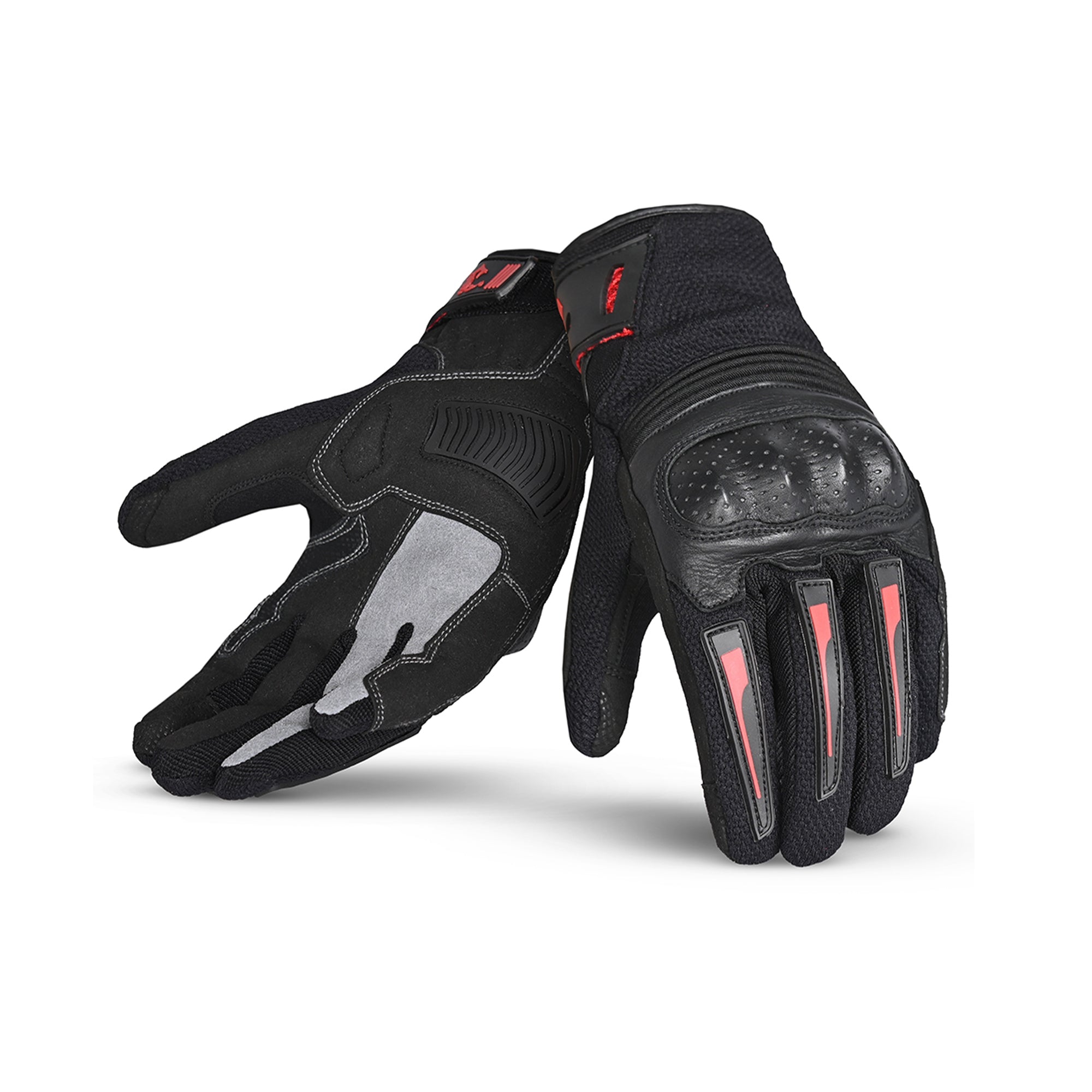  BELA - DRIFT LADY TEXTILE GLOVE BLACK/RED - SECURTEX MOTOR SL (t/a MaximoMoto)