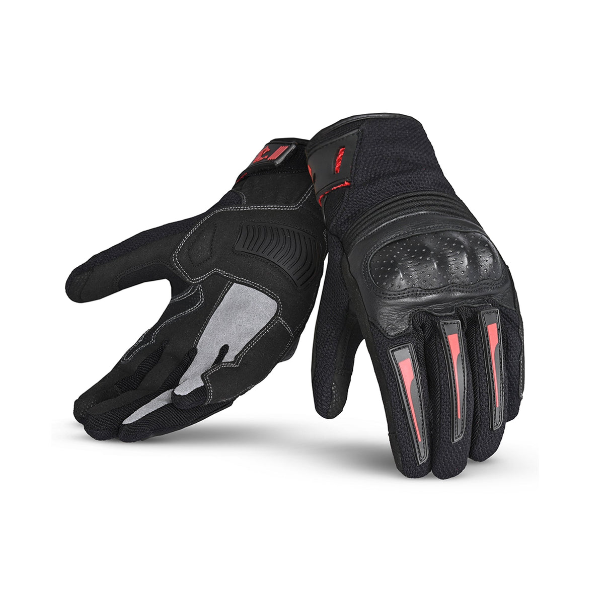  BELA - DRIFT LADY TEXTILE GLOVE BLACK/RED - SECURTEX MOTOR SL (t/a MaximoMoto)