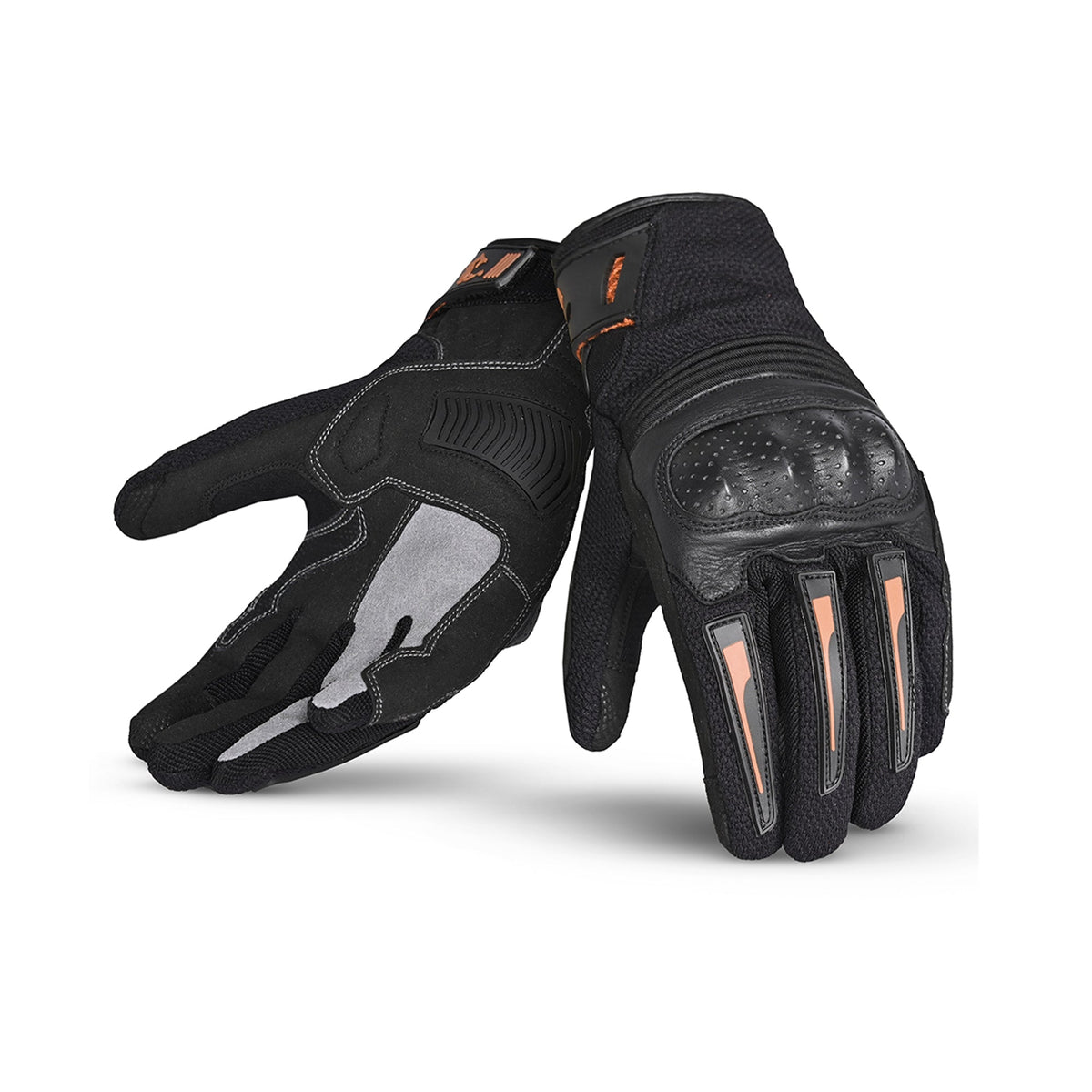  BELA - Drift Textile Glove Black/Orange - SECURTEX MOTOR SL (t/a MaximoMoto)