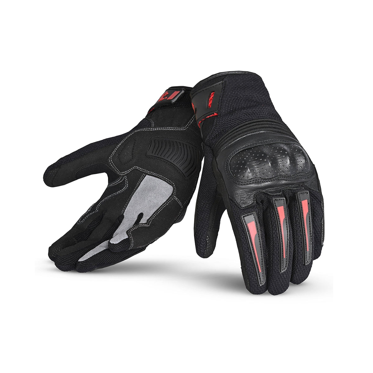  BELA - Drift Textile Glove Black/Red - SECURTEX MOTOR SL (t/a MaximoMoto)
