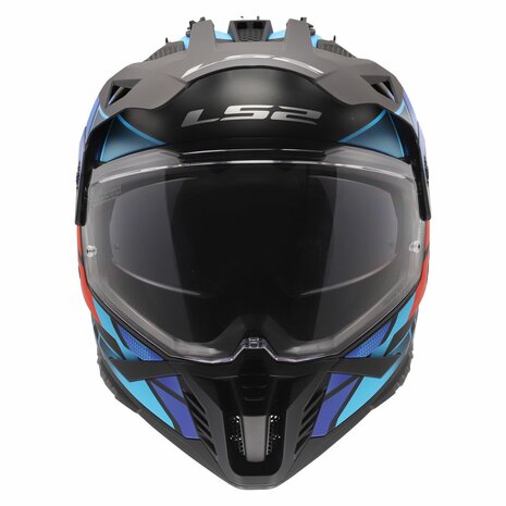 LS2 MX702 PIONEER II BLOCK OFF ROAD MOTORCYCLE ADVENTURE HELMET