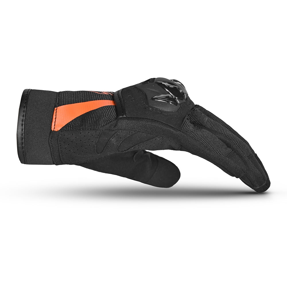  SHUA - SHUA Shot Textile Glove Black/Orange - SECURTEX MOTOR SL (t/a MaximoMoto)
