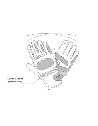  BELA - BOOM WINTER WP BLACK TEXTILE GLOVE - SECURTEX MOTOR SL (t/a MaximoMoto)