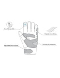  BELA - BOOM WINTER WP BLACK TEXTILE GLOVE - SECURTEX MOTOR SL (t/a MaximoMoto)