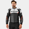 SHIMA BANDIT 2.0 MEN MOTORCYCLE LEATHER JACKET RED