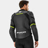 SHIMA BANDIT 2.0 MEN MOTORCYCLE LEATHER JACKET FLUO