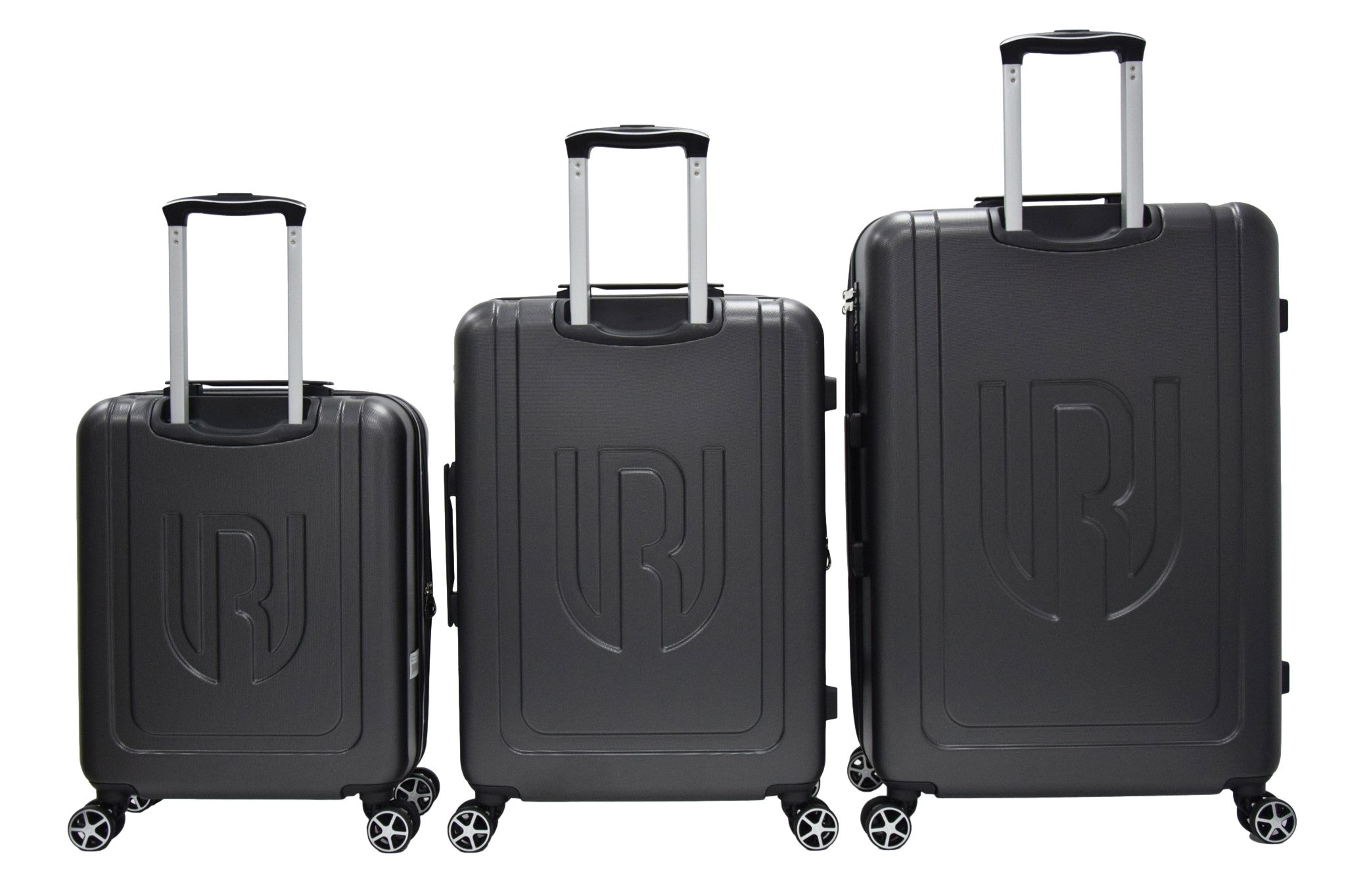  UNIK - KAPPA TRAVEL SUITCASE DARK GREY SET 3 - SECURTEX MOTOR SL (t/a MaximoMoto)