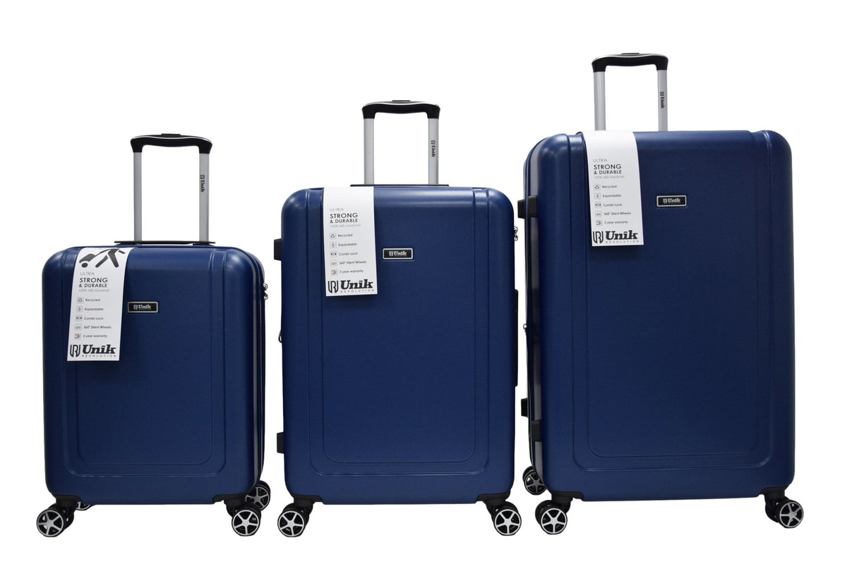  UNIK - KAPPA TRAVEL SUITCASE NAVY BLUE SET 3 - SECURTEX MOTOR SL (t/a MaximoMoto)