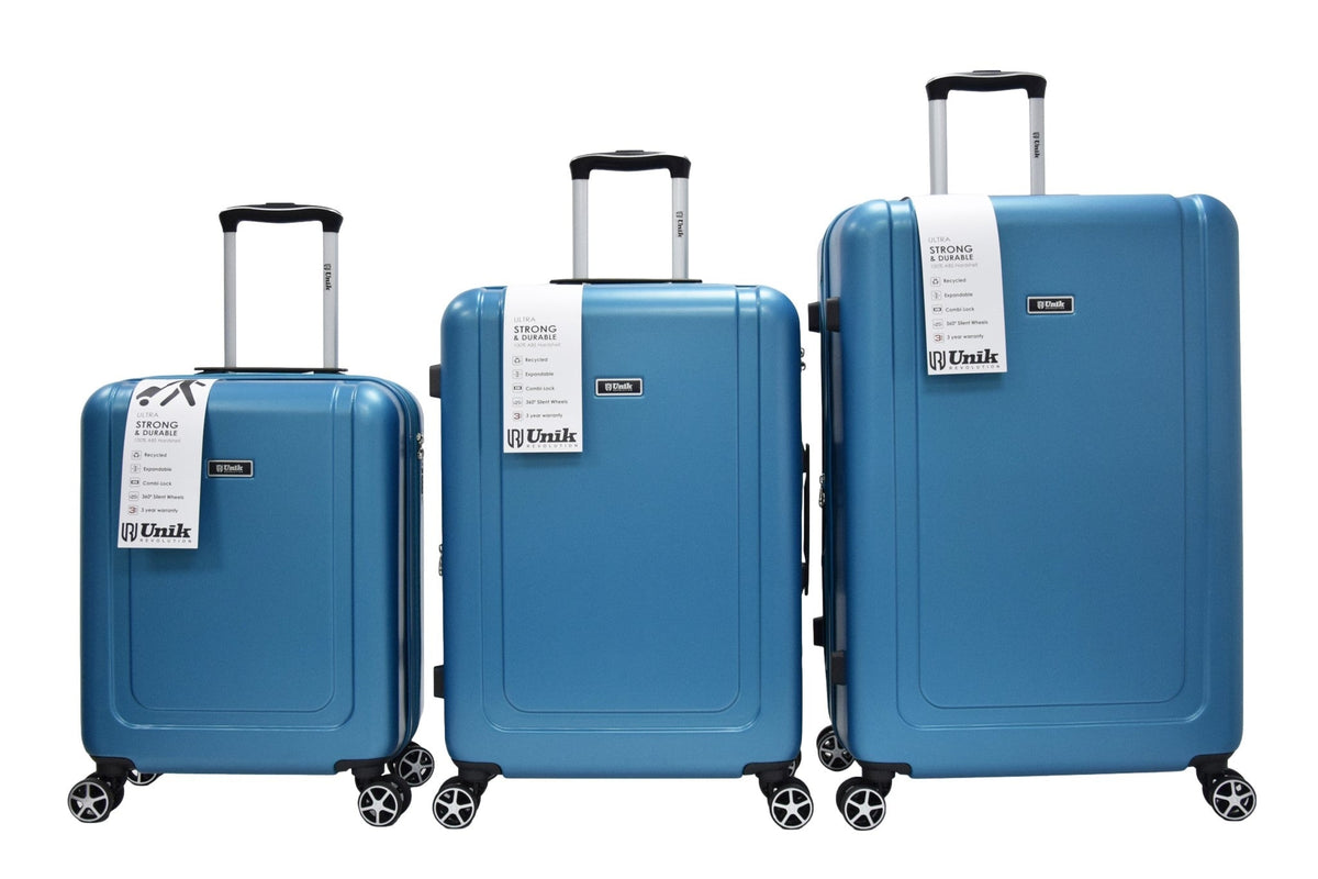  UNIK - KAPPA TRAVEL SUITCASE AQUA BLUE SET 3 - SECURTEX MOTOR SL (t/a MaximoMoto)