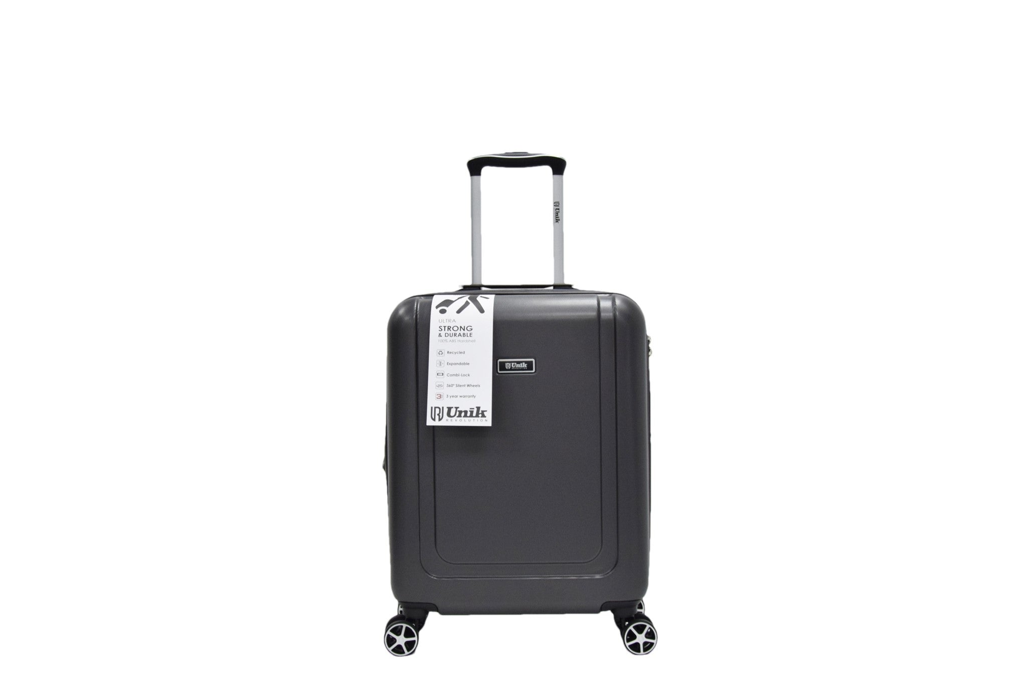 UNIK - KAPPA Travel Suitcase Dark Grey Small - SECURTEX MOTOR SL (t/a MaximoMoto)