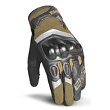 BELA Daring Motorcycle Gloves Black Military Green