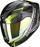 SCORPION - EXO 391 HAUT Black-Silver-Neon Yellow - SECURTEX MOTOR SL (t/a MaximoMoto)
