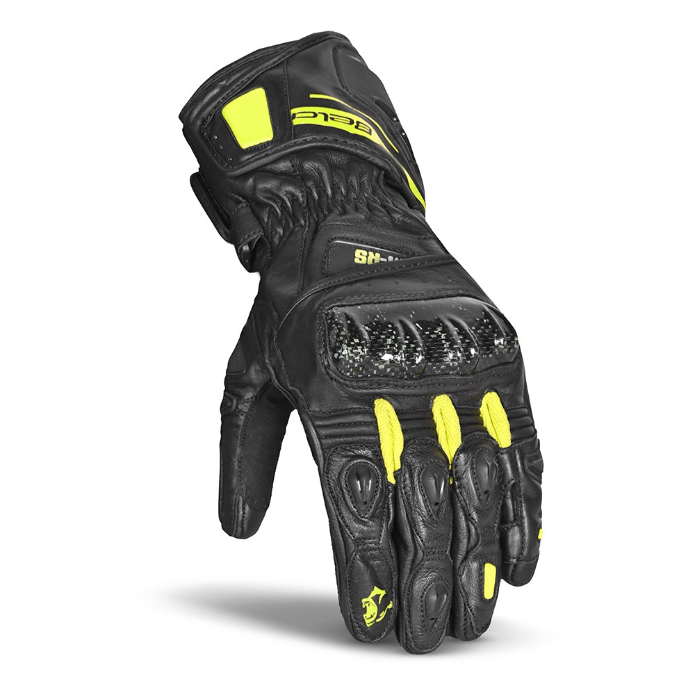  BELA - Venom RS Racing Lady Leather Glove Black/Fluor Yellow - SECURTEX MOTOR SL (t/a MaximoMoto)