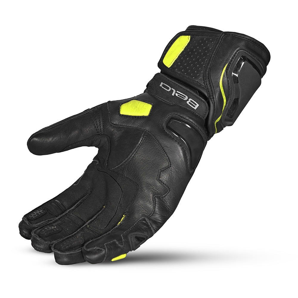  BELA - Venom RS Racing Lady Leather Glove Black/Fluor Yellow - SECURTEX MOTOR SL (t/a MaximoMoto)
