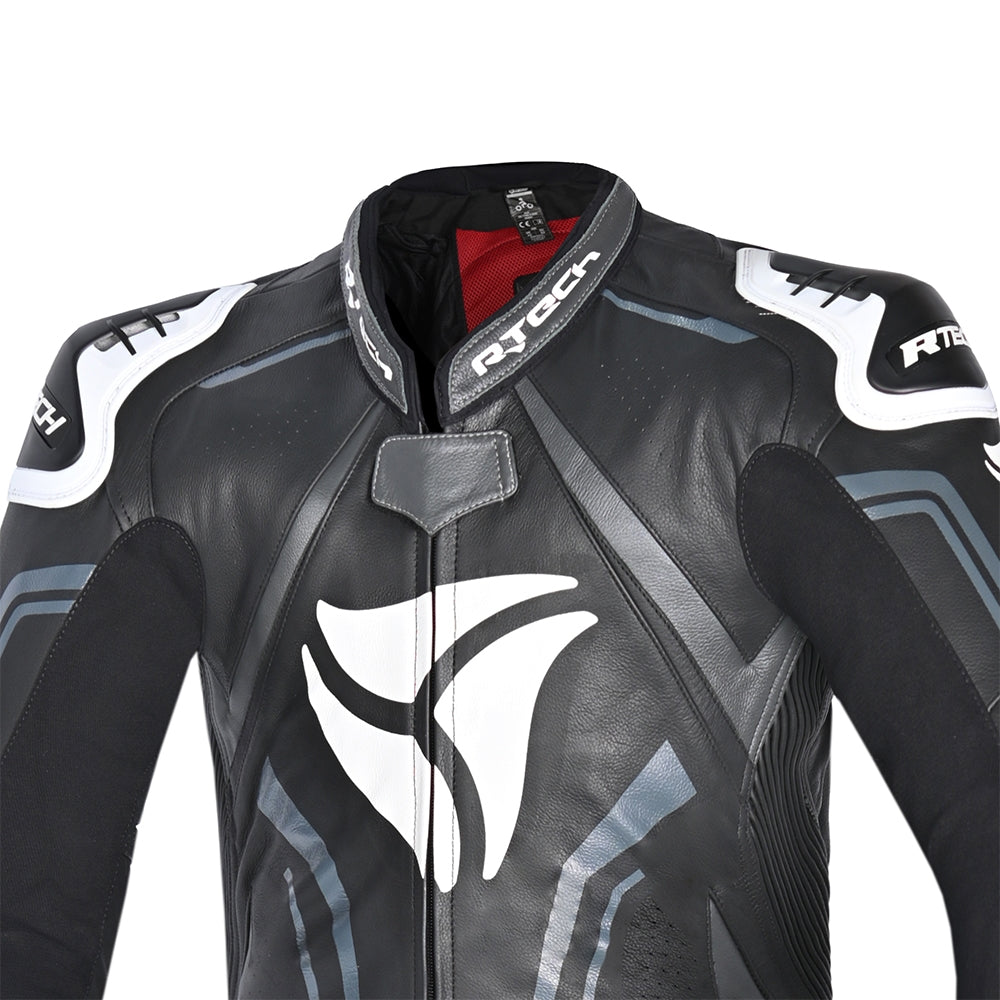  R-TECH Mono 1 PC RisingStar Black/White - SECURTEX MOTOR SL (t/a MaximoMoto)