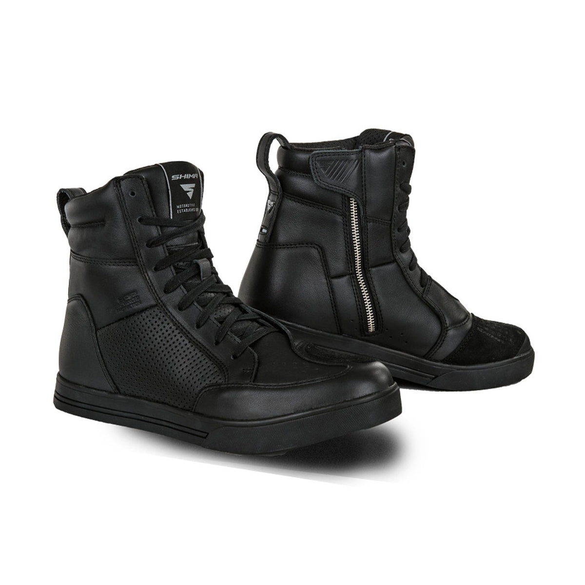 SHIMA BLAKE BOOTS BLACK - SECURTEX MOTOR SL (t/a MaximoMoto)