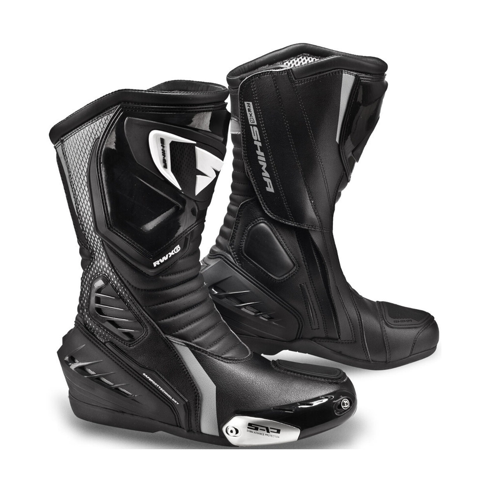 SHIMA RWX-6 LADY BOOTS BLACK - SECURTEX MOTOR SL (t/a MaximoMoto)