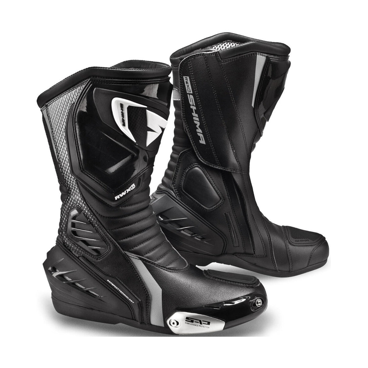 SHIMA RWX-6 LADY BOOTS BLACK - SECURTEX MOTOR SL (t/a MaximoMoto)
