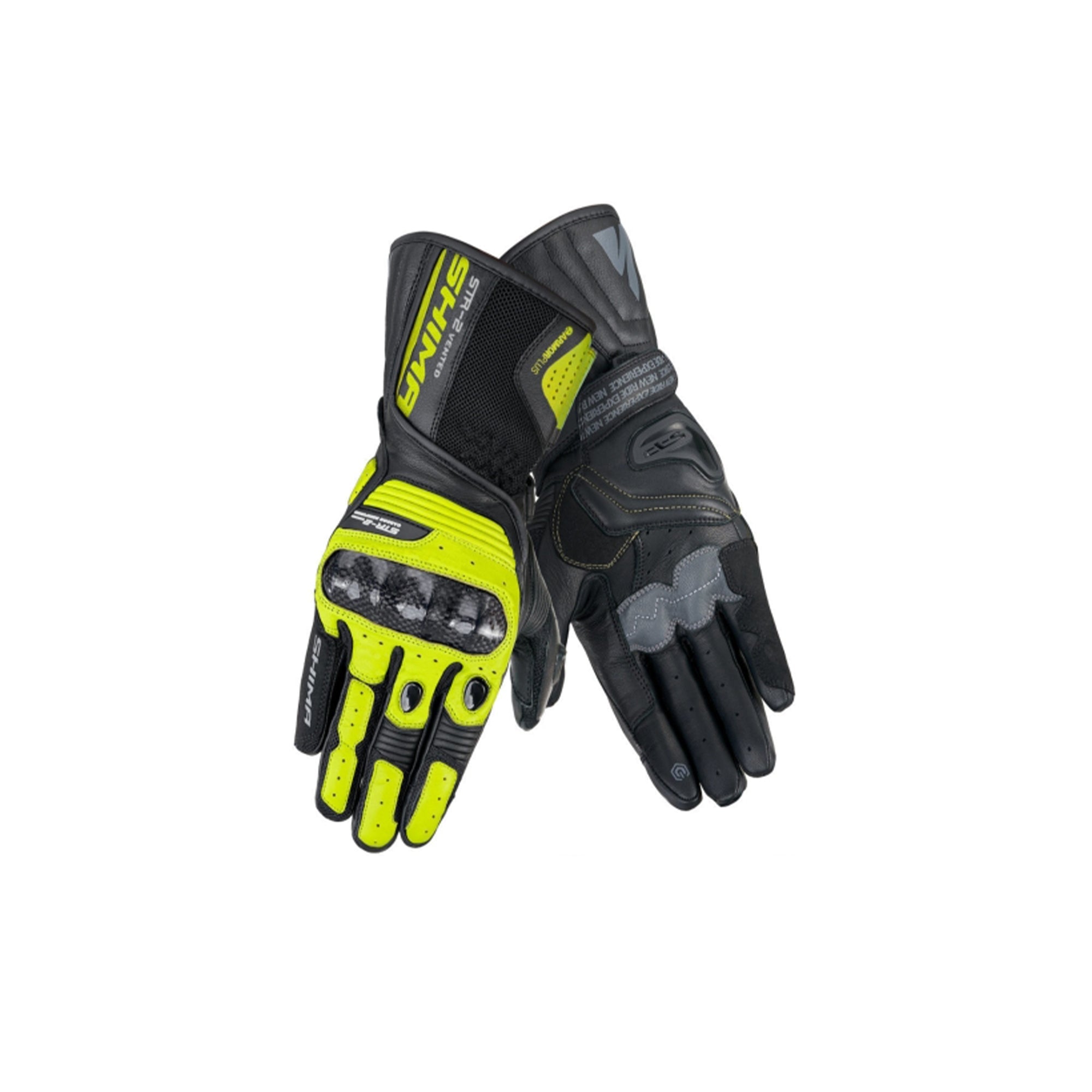  SHIMA - STR-2 VENT GLOVE FLUO - SECURTEX MOTOR SL (t/a MaximoMoto)