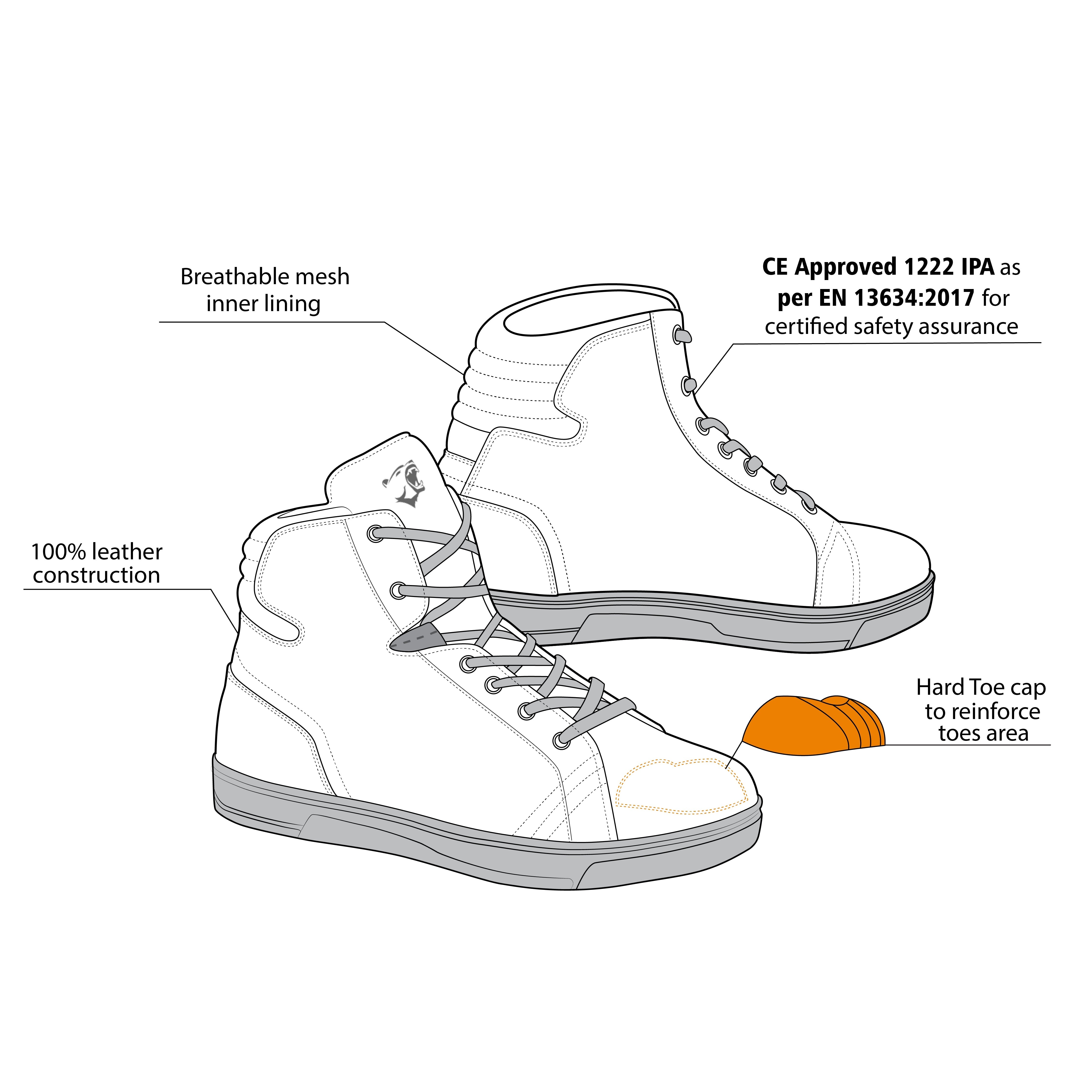  BELA - Bullet WR Men's Leather Boots Black - SECURTEX MOTOR SL (t/a MaximoMoto)