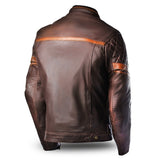  BELA - Brown Merlin Leather Jacket - SECURTEX MOTOR SL (t/a MaximoMoto)