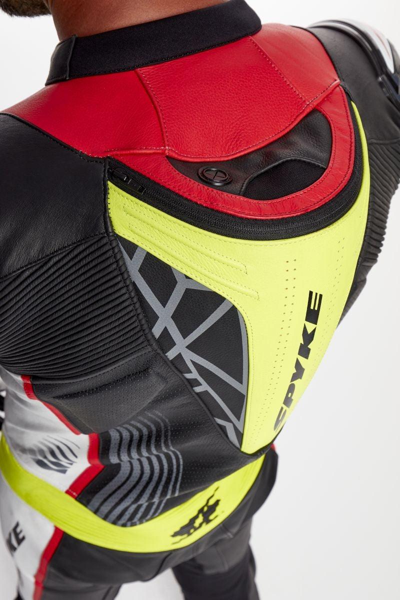  SPYKE - ARAGON RACE 1PC SUIT FLUOYELLOW/BLACK - SECURTEX MOTOR SL (t/a MaximoMoto)