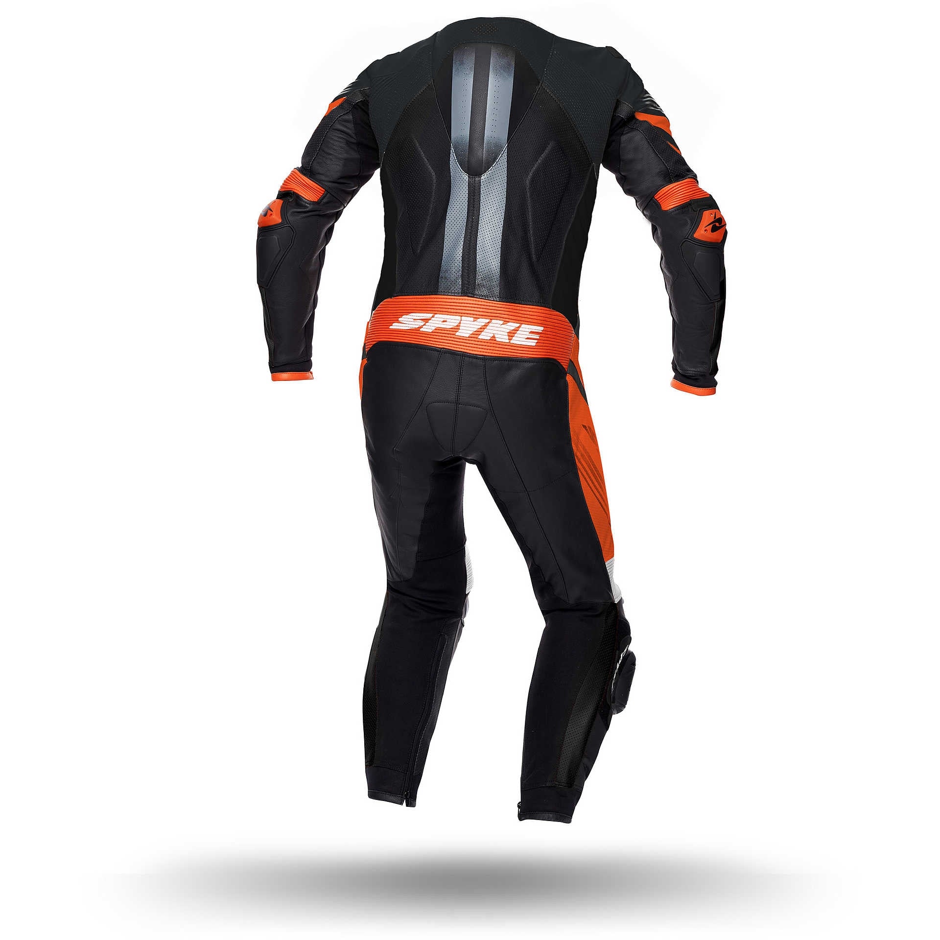  SPYKE - ESTORIL RACE 1PC SUIT BLACK/WHITE/ORANGE - SECURTEX MOTOR SL (t/a MaximoMoto)