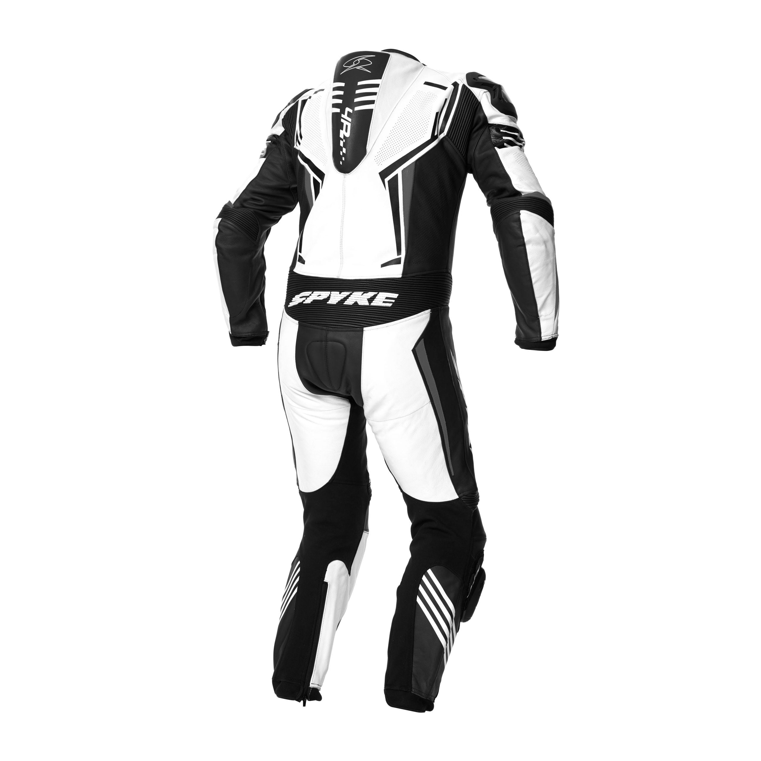  SPYKE - ASSEN RACE 2.0 1PC SUIT WHT/BLK - SECURTEX MOTOR SL (t/a MaximoMoto)