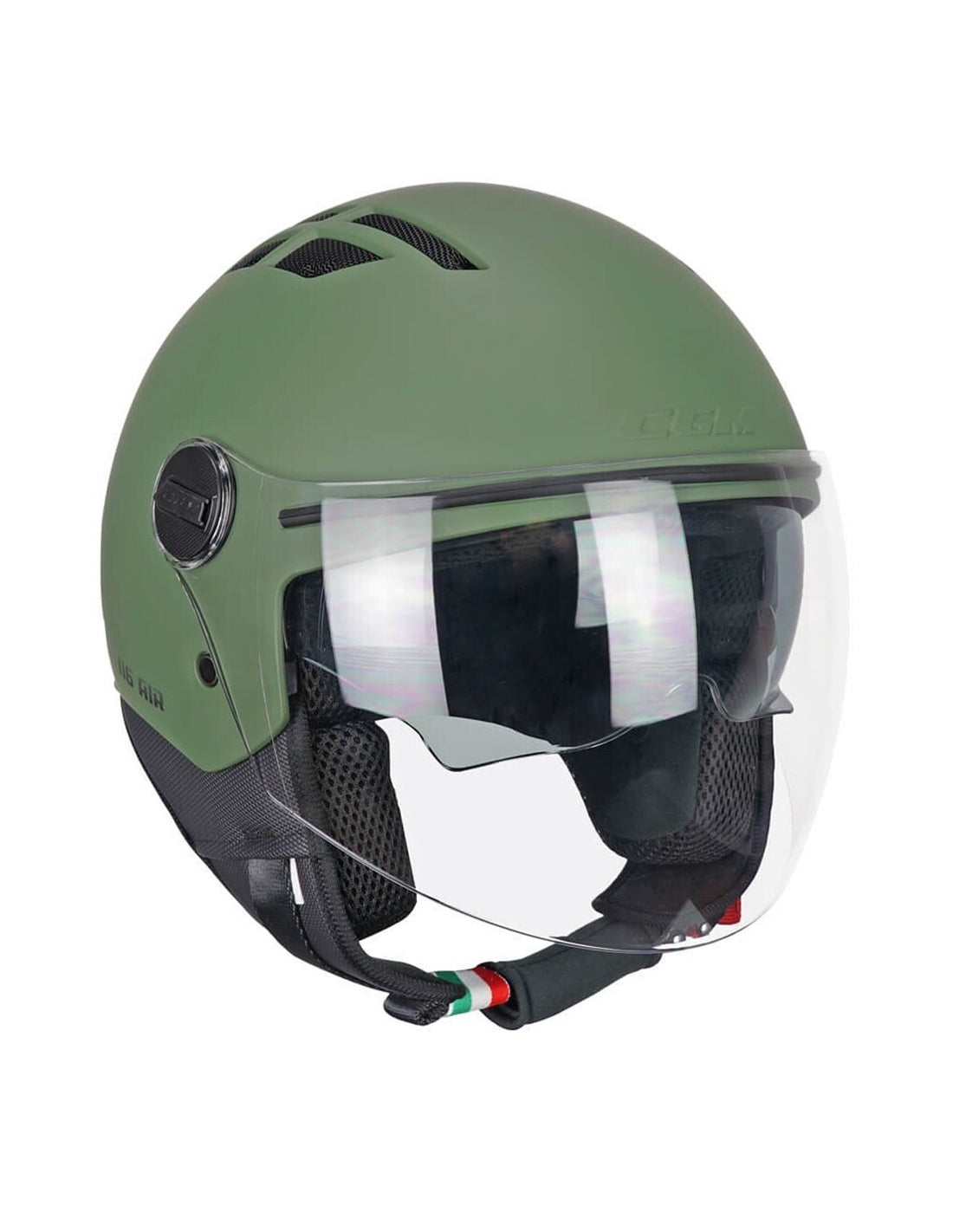 CGM 116A AIR MONO JET CASCO VERDE MATE