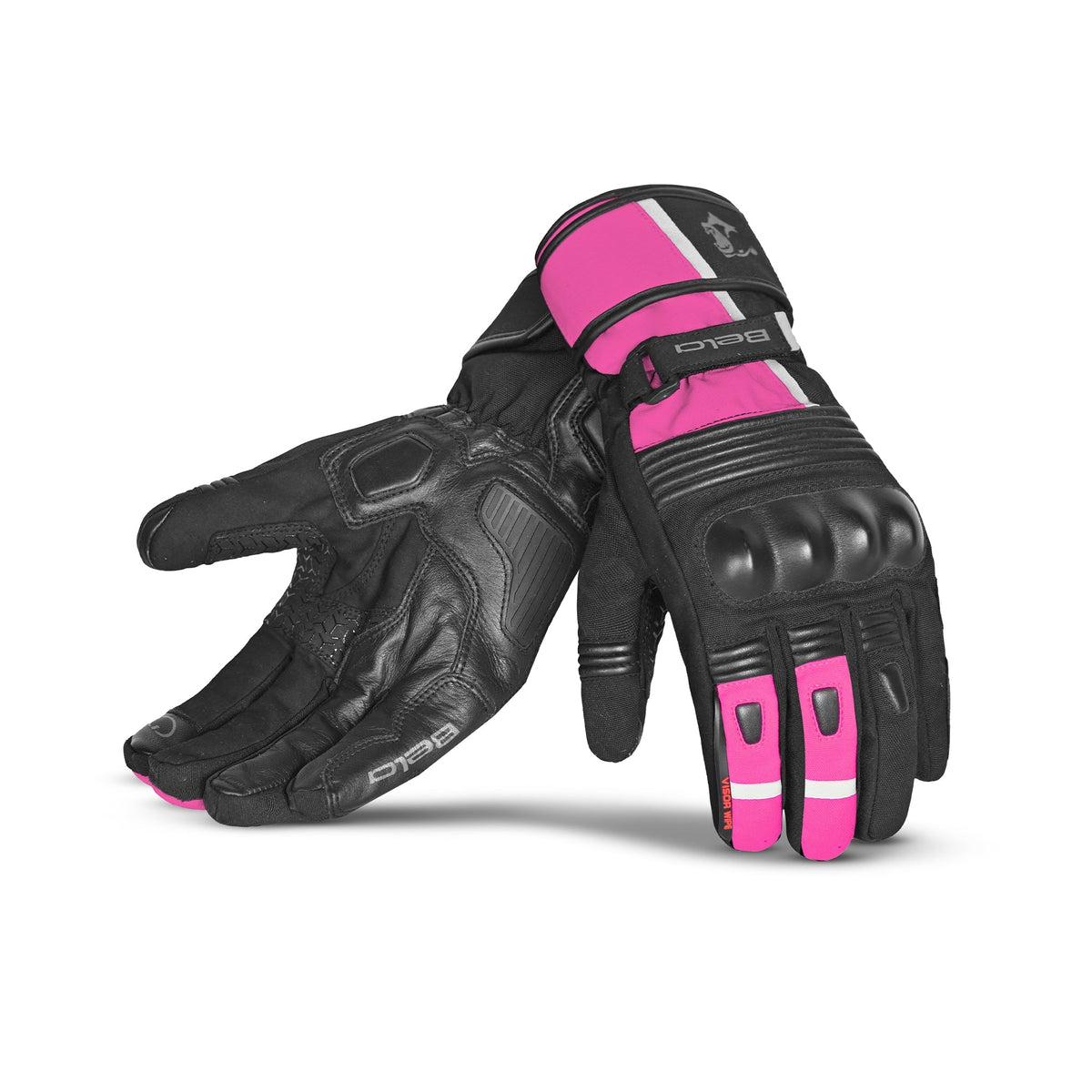 BELA - Ice Winter WP Lady Leather Glove Black/Pink - SECURTEX MOTOR SL (t/a MaximoMoto)